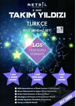8. Sınıf LGS Türkçe Takım Yıldızı 10'lu Deneme Seti – Kolektif – Netbil Yayıncılık kitap kapağı