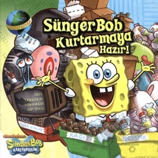 Sünger Bob - Kurtarmaya Hazır – Allison Inches – Doğan Egmont Yayıncılık kitap kapağı