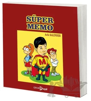 Süper Memo – Arife Kalender – Hayal Yayınları kitap kapağı