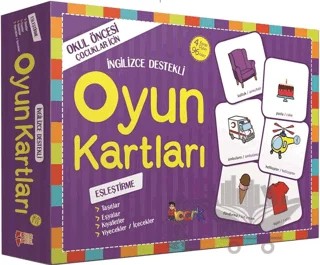 Oyun Kartları - Eşleştirme – Kolektif – Bıcırık Yayınları kitap kapağı