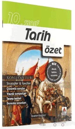 10. Sınıf Tarih Özet – İbrahim Kaygısız – Delta Kültür Yayınevi kitap kapağı