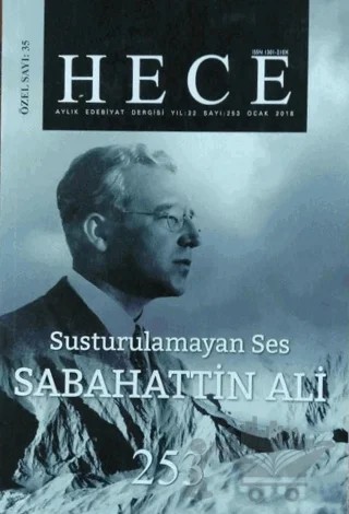 Hece Aylık Edebiyat Dergisi Sabahattin Ali Özel Sayısı Sayı: 35 - 253 (Ciltli) – Hece Dergisi kitap kapağı
