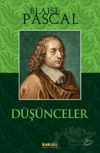 Düşünceler – Blaise Pascal – Kaknüs Yayınları kitap kapağı