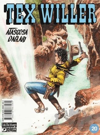 Tex Willer Sayı 20 - Atascosa Dağları – Jacopo Rauch – Lal Kitap kitap kapağı
