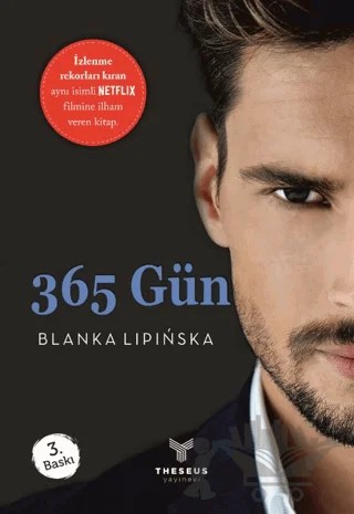 365 Gün – Blanka Lipinska – Theseus Yayınevi kitap kapağı
