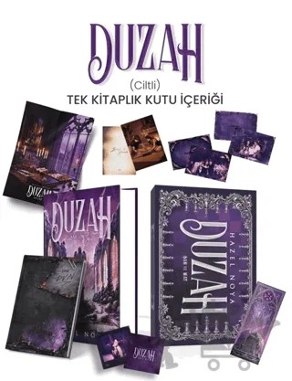 Duzah 3: Şah ve Mat - Tek Kitaplık Kutu – Hazel Noya – Ephesus Yayınları kitap kapağı