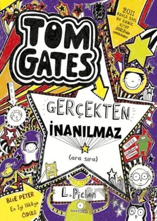 Tom Gates Gerçekten İnanılmaz – Liz Pichon – Tudem Yayınları kitap kapağı