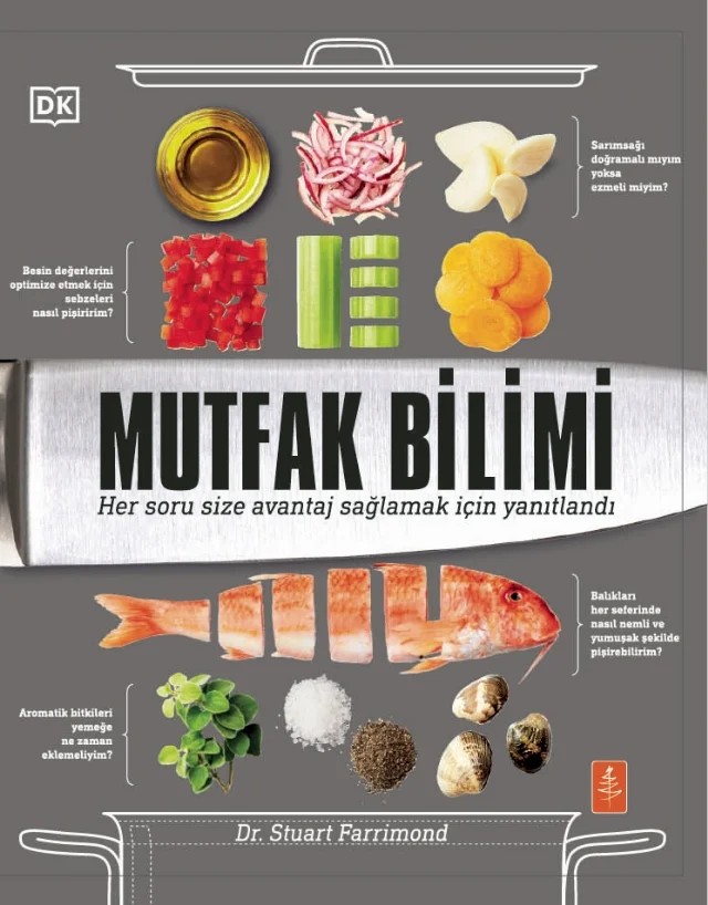 MUTFAK BİLİMİ - The SCIENCE of COOKING – Stuart Farrmond – Nobel Yaşam kitap kapağı