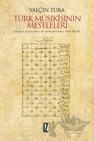 Türk Musıkisinin Mes’eleleri – Yalçın Tura – İz Yayıncılık kitap kapağı