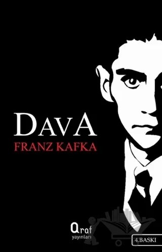 Dava – Franz Kafka – Araf Yayınları kitap kapağı