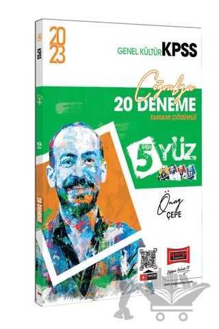 Yargı Yayınları 2023 KPSS 5Yüz Coğrafya Tamamı Çözümlü 20 Deneme – Önay Çepe – Yargı Yayınevi kitap kapağı