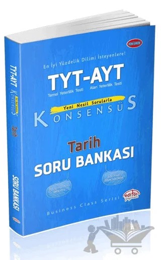 TYT AYT Konsensüs Tarih Soru Bankası – Kolektif – Editör Yayınevi kitap kapağı
