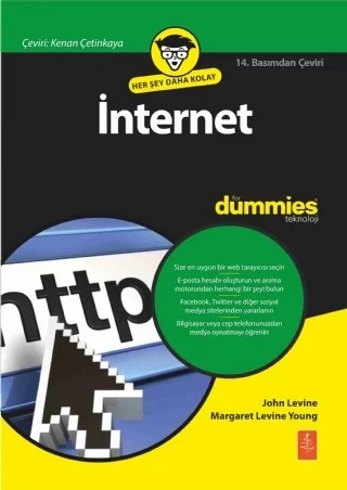 İnternet for Dummies- The Internet for Dummies – John R. Levine - Margaret Levine Young – Dummies kitap kapağı