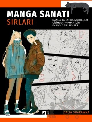 Manga Sanatı Sırları – Dalia Sharawna – HayalPerest Kitap kitap kapağı