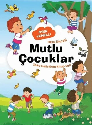 Mutlu Çocuklar – Hüsniye Puza Gacar, Mehmet Türkdoğan – Çamlıca Çocuk Yayınları kitap kapağı