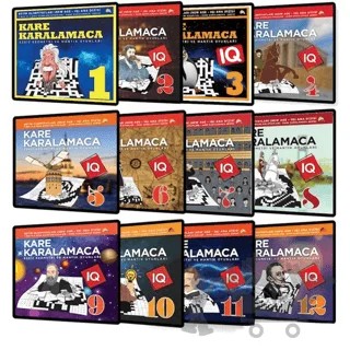 Dünya Beyin Olimpiyatları Kare Karalamaca Serisi (12 Kitap Takım) – Ahmet Karaçam – Ekinoks Yayın Grubu kitap kapağı