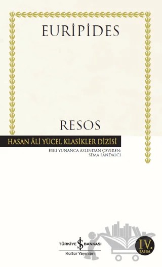 Resos – Euripides – İş Bankası Kültür Yayınları kitap kapağı