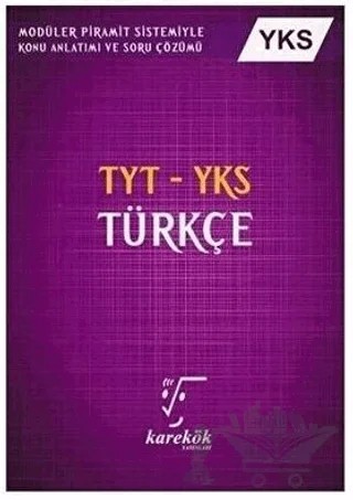 TYT YKS Türkçe Konu Anlatımı – Kolektif – Karekök Yayıncılık kitap kapağı
