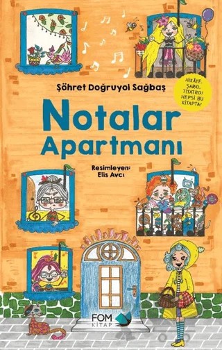 Notalar Apartmanı – Şöhret Doğruyol Sağbaş – FOM Kitap kitap kapağı