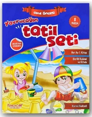 Yavrucağın Tatil Seti (3 Kitap) – Kolektif – Yumurcak Yayınları kitap kapağı