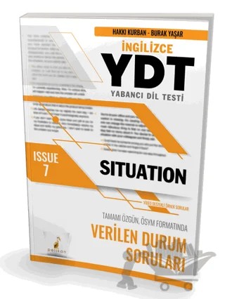 YDT İngilizce Situation Issue 7 – Hakkı Kurban, Burak Yaşar – Pelikan Tıp Teknik Yayıncılık kitap kapağı