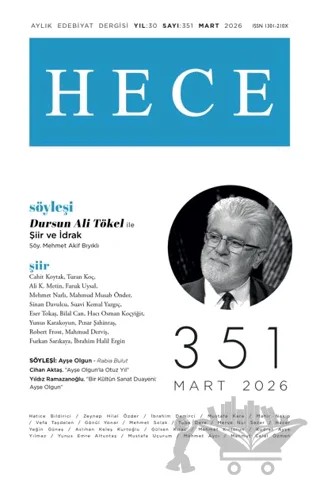 Hece Dergisi - Sayı 351 Mart 2026 – Hece Dergisi kitap kapağı