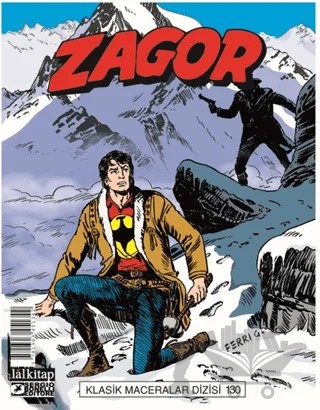 Zagor Klasik Maceralar Cilt: 130 – Moreno Burattini – Lal Kitap kitap kapağı