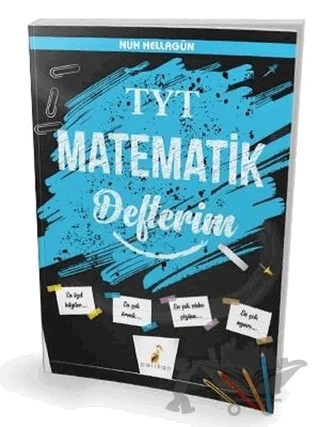 TYT Matematik Defterim – Nuh Hellagün – Pelikan Tıp Teknik Yayıncılık kitap kapağı