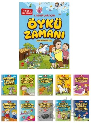Öykü Zamanı(10 Kitap + Soru Kitapçığı) – Abdurrahman Koç – Ema Çocuk kitap kapağı