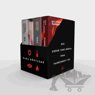 Kara Dörtleme Kutu Set (4 Kitap Takım) – Kolektif – İthaki Yayınları kitap kapağı