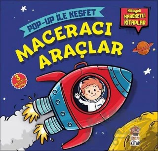 Maceracı Araçlar - Pop-Up İle Keşfet – Sacide Kafalı – Sincap Kitap kitap kapağı