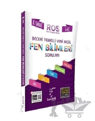 8. Sınıf Beceri Temelli Yeni Nesil Fen Bilimleri Soruları – İnan Şarman, Nuray Atabey – Karekök Yayıncılık kitap kapağı