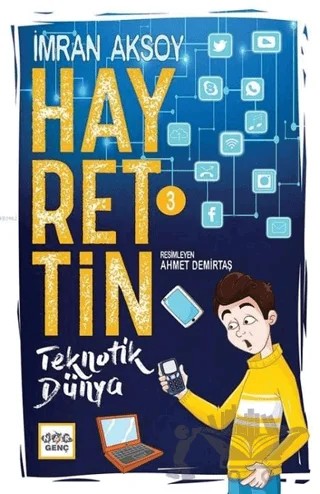 Hayrettin - Teknotik Dünya – İmran Aksoy – Nar Genç kitap kapağı
