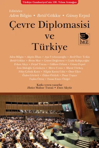 Çevre Diplomasisi ve Türkiye – Kolektif – İmge Kitabevi Yayınları kitap kapağı