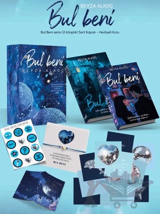 Bul Beni 2 Kitap Set (Hediye Kutulu) – Beyza Alkoç – İndigo Kitap kitap kapağı
