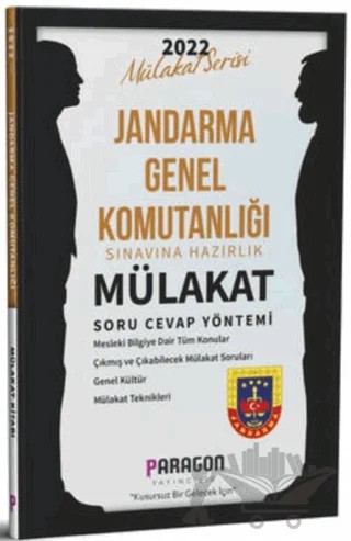 2022 Jandarma ve Sahil Güvenlik Akademisi Sınavı Mülakat Kitabı Soru Cevap – Kolektif – Paragon Yayıncılık kitap kapağı