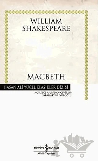 Macbeth – William Shakespeare – İş Bankası Kültür Yayınları kitap kapağı