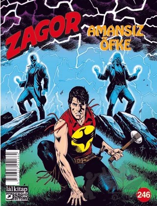 Zagor Sayı 246 – Moreno Burattini – Lal Kitap kitap kapağı