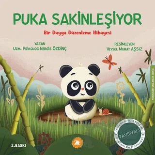 Puka Sakinleşiyor- Bir Duygu Düzenleme Hikayesi – Nergis Özdinç – 2E Kitap kitap kapağı
