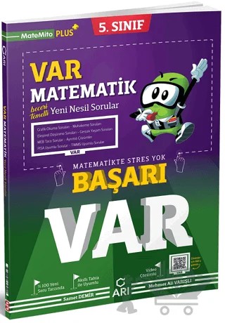 5. Sınıf Matematik Var Soru Bankası – Kolektif – Arı Yayıncılık kitap kapağı