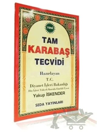 Tam Karabaş Tecvidi (Orta Boy, 051) – Yakup İskender – Seda Yayınları kitap kapağı