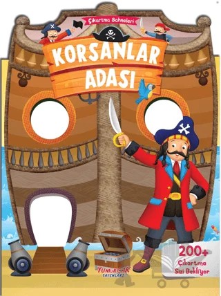 Çıkartma Sahneleri - Korsanlar Adası – Kolektif – Yumurcak Yayınları kitap kapağı