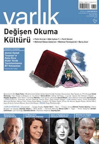 Varlık Edebiyat ve Kültür Dergisi Sayı: 1355 Ağustos 2020 – Varlık Dergisi Yayınları kitap kapağı