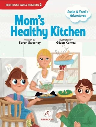 Mom's Healthy Kitchen – Sarah Sweeney – Redhouse Yayınları kitap kapağı