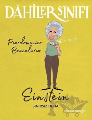 Dahiler Sınıfı: Einstein – Pierdomenico Baccalario – Domingo Yayınevi kitap kapağı