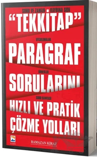 Tekkitap Paragraf Sorularını Hızlı ve Pratik Çözme Yolları – Ramazan Kiraz – Nisan Kitabevi kitap kapağı