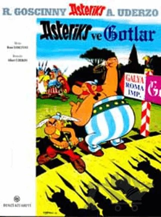 Asteriks ve Gotlar – Albert Uderzo, Rene Goscinny – Remzi Kitabevi kitap kapağı