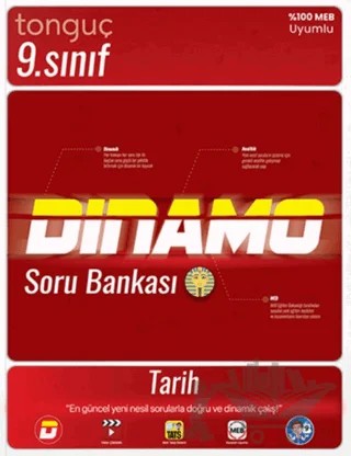 9. Sınıf Dinamo Tarih Soru Bankası – Kolektif – Tonguç Akademi kitap kapağı
