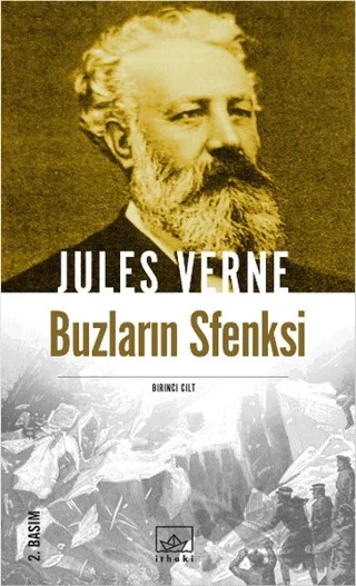 Buzların Sfenksi 1. Cilt – Jules Verne – İthaki Yayınları kitap kapağı