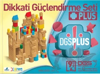 Dikkati Güçlendirme Seti Plus (3 Kitap Materyalsiz - 9 Yaş – Osman Abalı – Adeda Yayınları kitap kapağı